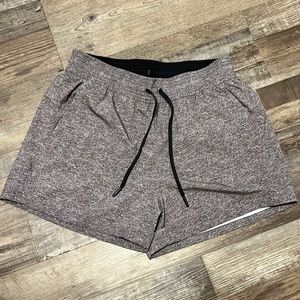 Grey Lululemon shorts size 8 great condition